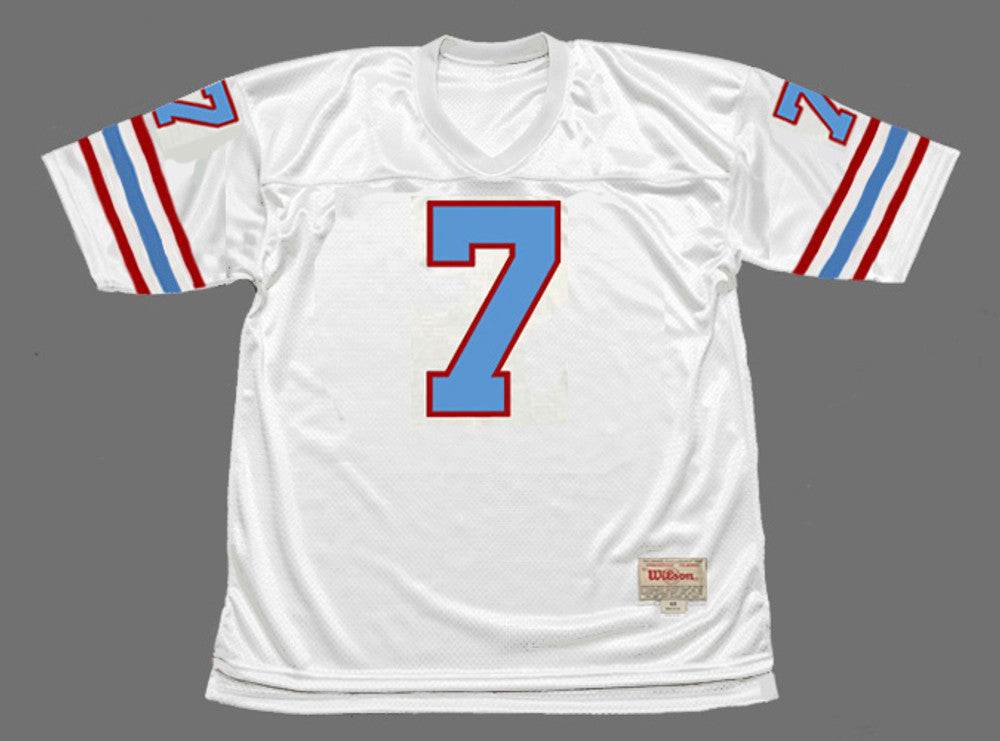 Houston Oilers Dan Pastorini NFL jersey front view