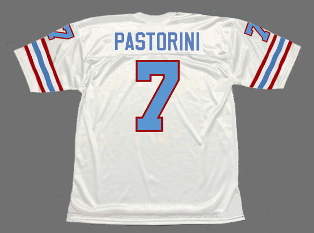 Houston Oilers Dan Pastorini NFL jersey front view
