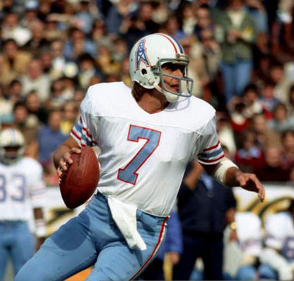 Houston Oilers Dan Pastorini NFL jersey front view