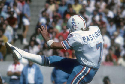 Houston Oilers Dan Pastorini NFL jersey front view