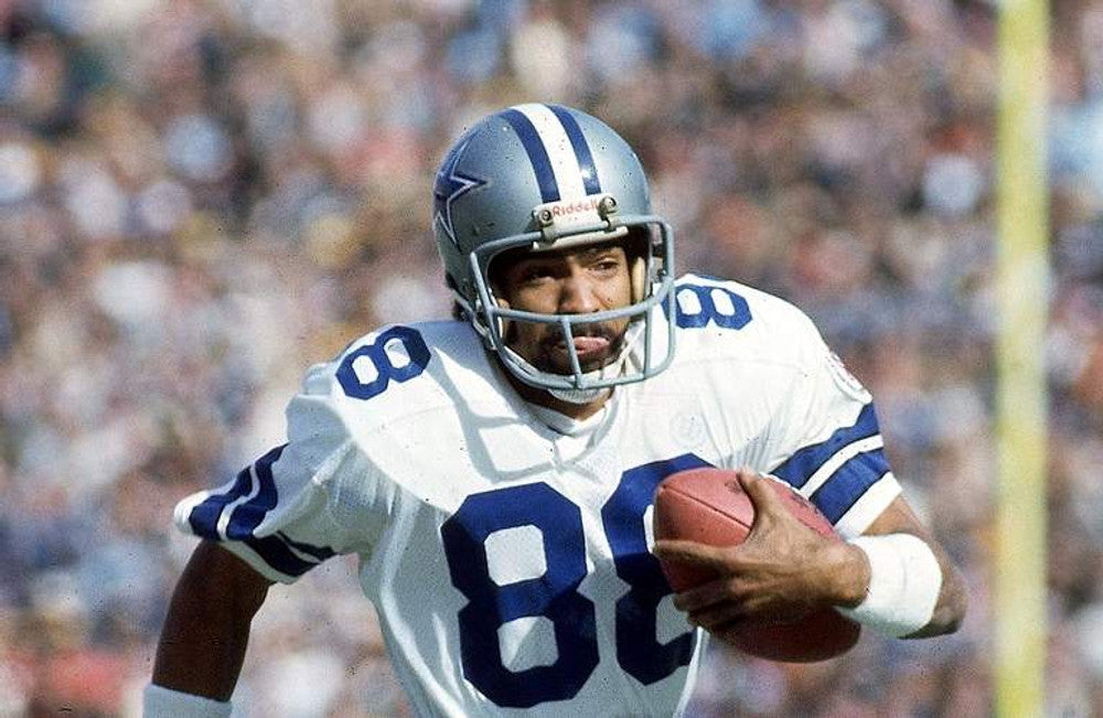 Dallas Cowboys Drew Pearson NFL jersey front view