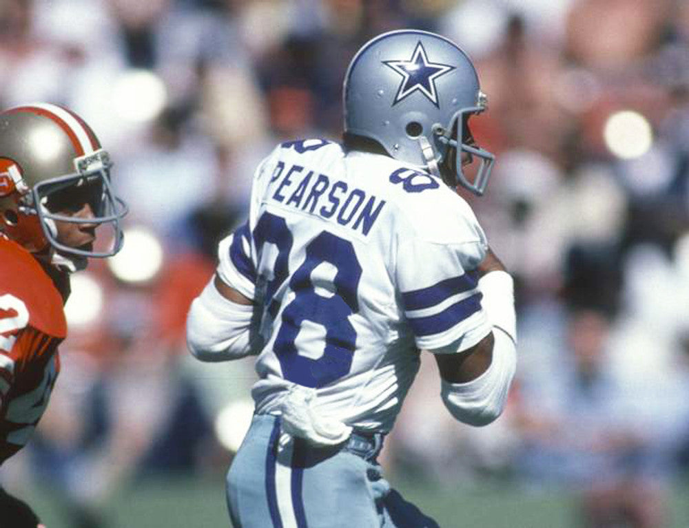 Dallas Cowboys Drew Pearson NFL jersey front view