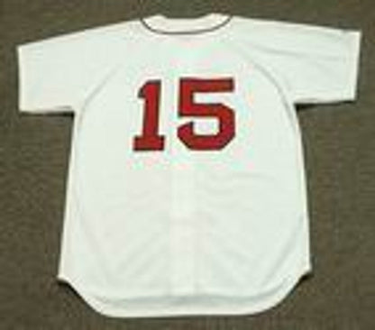 Boston Red Sox Dustin Pedroia MLB jersey front view