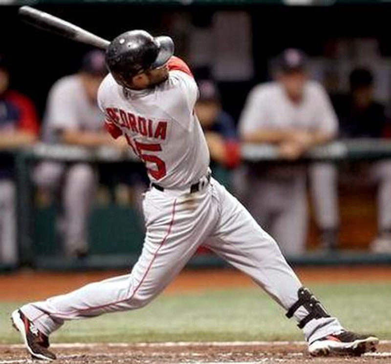 Boston Red Sox Dustin Pedroia MLB jersey front view