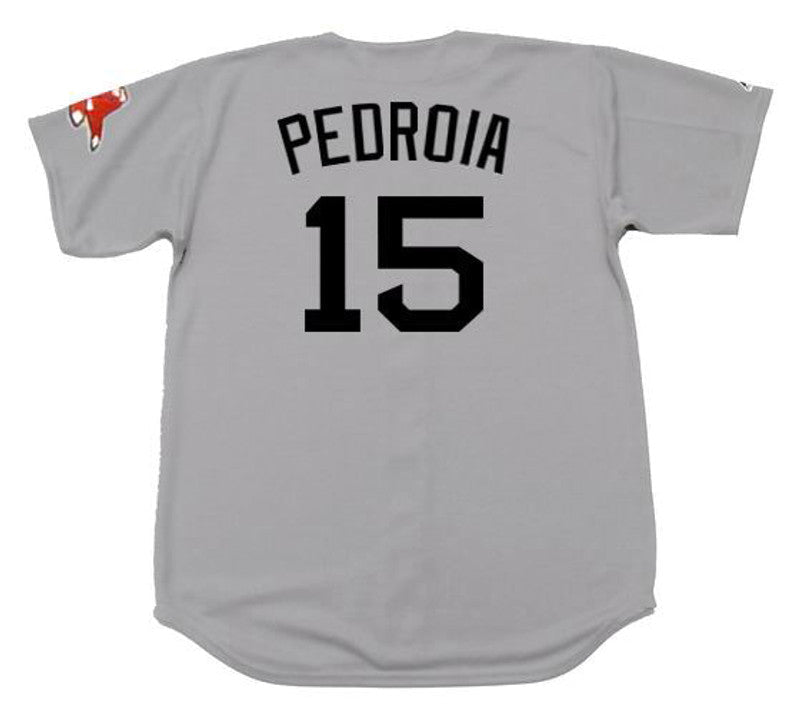 Boston Red Sox Dustin Pedroia MLB jersey front view