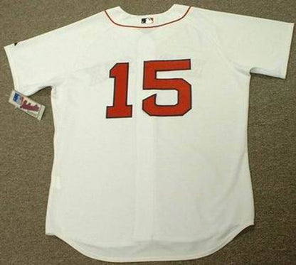 Boston Red Sox Dustin Pedroia MLB jersey front view