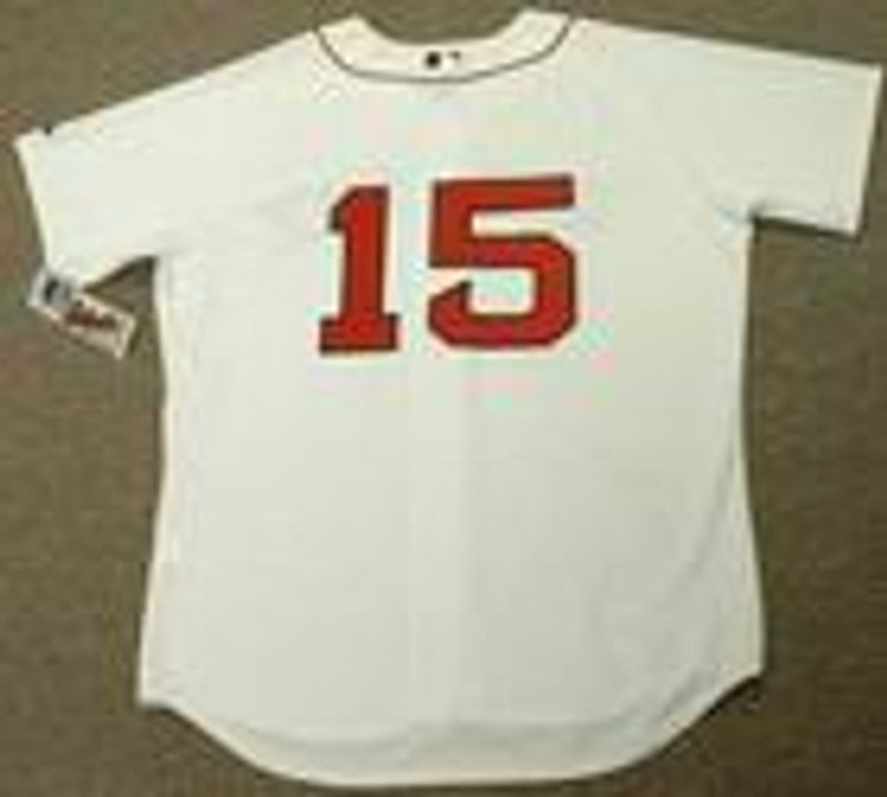 Boston Red Sox Dustin Pedroia MLB jersey front view