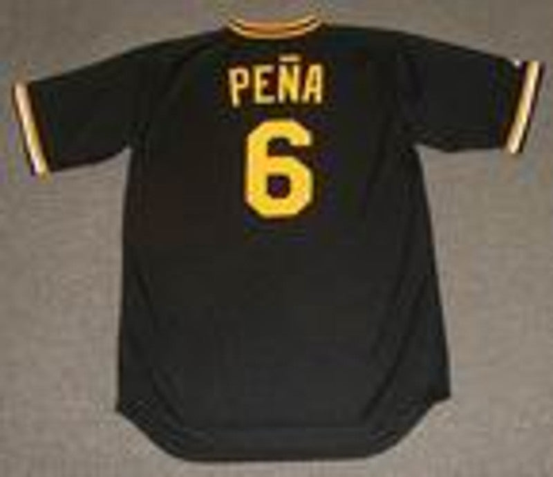 Pittsburgh Pirates Tony Pena Cooperstown MLB jersey front view