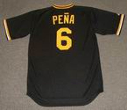 Pittsburgh Pirates Tony Pena Cooperstown MLB jersey front view