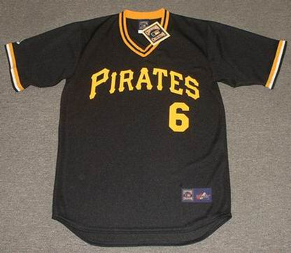 Pittsburgh Pirates Rennie Stennett Cooperstown MLB jersey front view