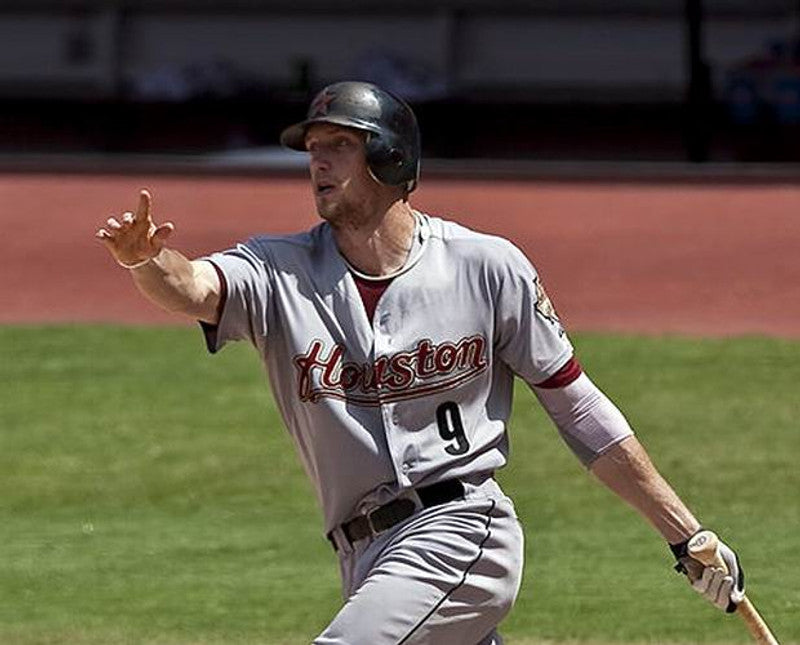Houston Astros Hunter Pence MLB jersey front view
