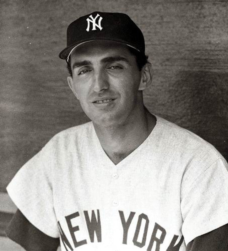 New York Yankees Joe Pepitone Cooperstown MLB jersey front view