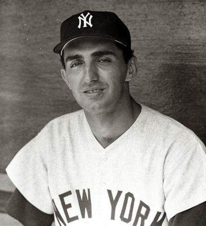 New York Yankees Joe Pepitone Cooperstown MLB jersey front view