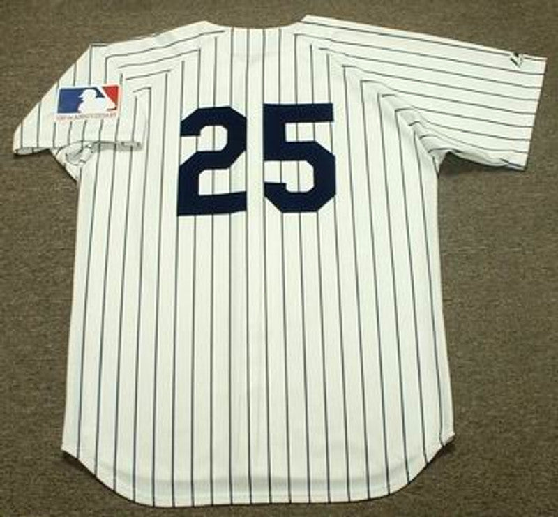 New York Yankees Joe Pepitone Cooperstown MLB jersey front view