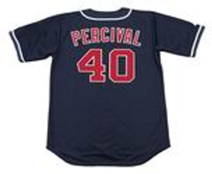 Troy Percival California Angels 1995 Throwback Alternate Baseball Stitched Jersey jersey front view