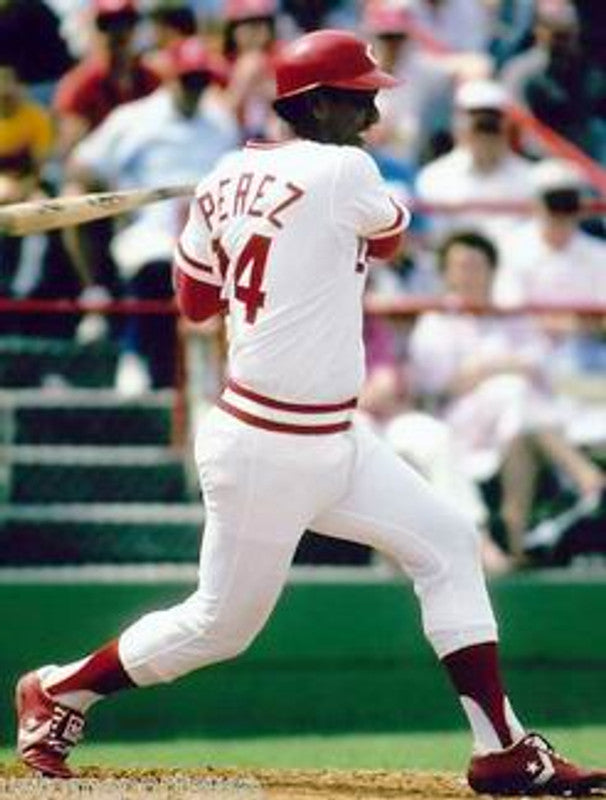 Cincinnati Reds Tony Perez Cooperstown MLB jersey front view