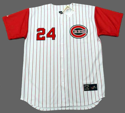 Cincinnati Reds Tony Perez 1960s MLB jersey front view