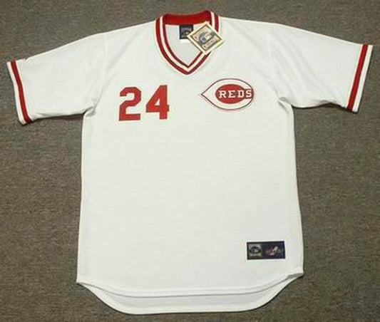 Cincinnati Reds Tony Perez Cooperstown MLB jersey front view