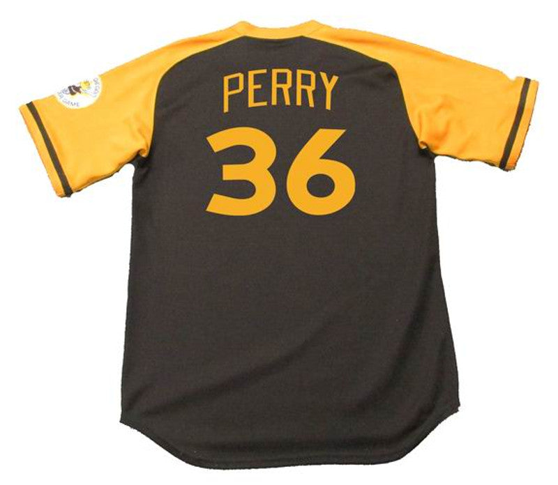 San Diego Padres Gaylord Perry MLB jersey front view