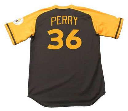 San Diego Padres Gaylord Perry MLB jersey front view