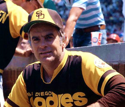 San Diego Padres Gaylord Perry MLB jersey front view