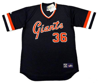 GP SFG Cooperstown Throwback Baseball Stitched Jersey, Vintage Baseball Jersey, Retro Sewn Jersey