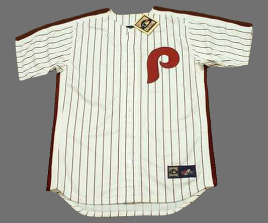 Philadelphia Phillies 1980s Cooperstown MLB jersey front view