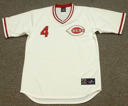Cincinnati Reds Brandon Phillips 1970s Cooperstown MLB jersey front view