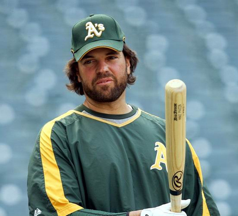 Oakland Athletics Mike Piazza MLB jersey front view