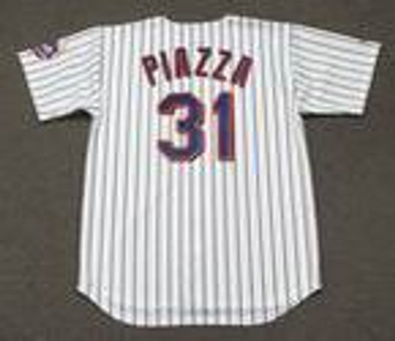 New York Mets Mike Piazza MLB jersey front view