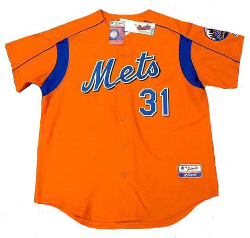New York Mets Mike Piazza MLB jersey front view