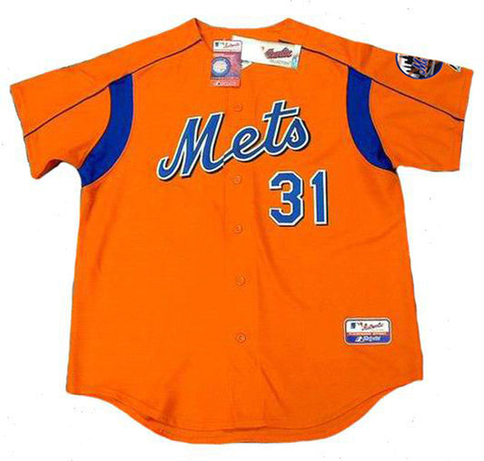 New York Mets Mike Piazza MLB jersey front view