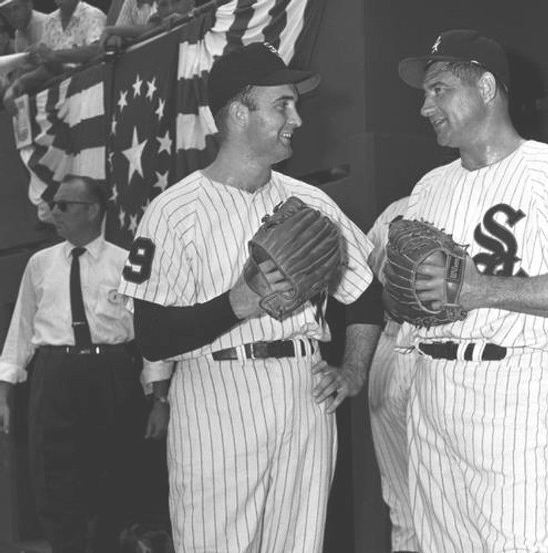 Chicago White Sox Billy Pierce 1960s MLB jersey front view
