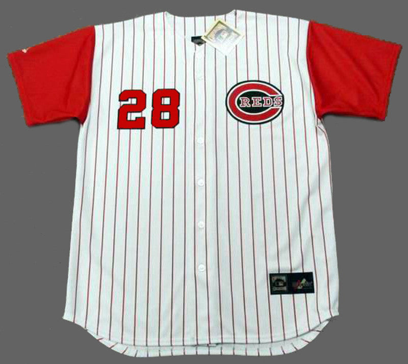 Cincinnati Reds Vada Pinson 1960s MLB jersey front view