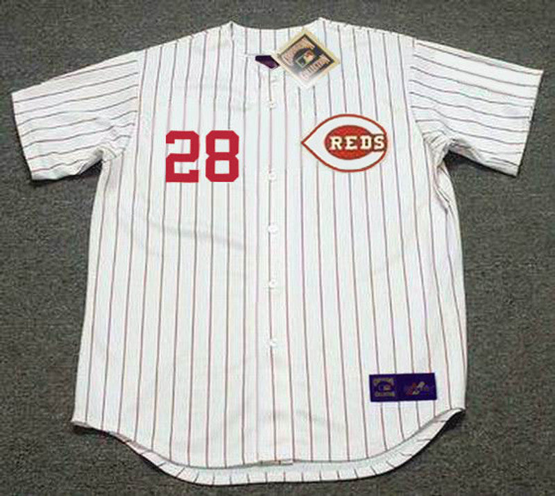 Cincinnati Reds Vada Pinson MLB jersey front view