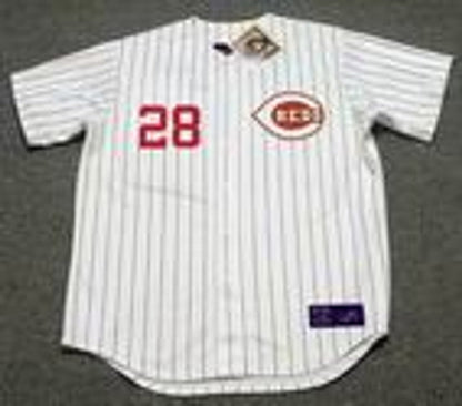 Cincinnati Reds Vada Pinson MLB jersey front view
