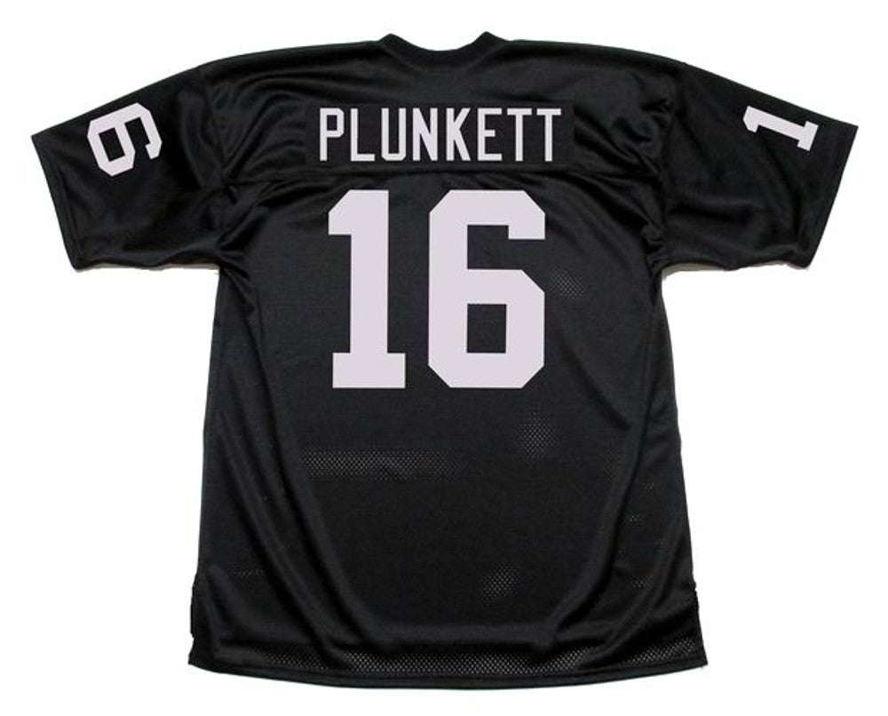 Jim Plunkett Los Angeles Raiders 1983 Throwback Home Nfl Football Jersey jersey front view