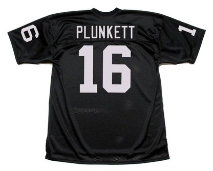Jim Plunkett Los Angeles Raiders 1983 Throwback Home Nfl Football Jersey jersey front view