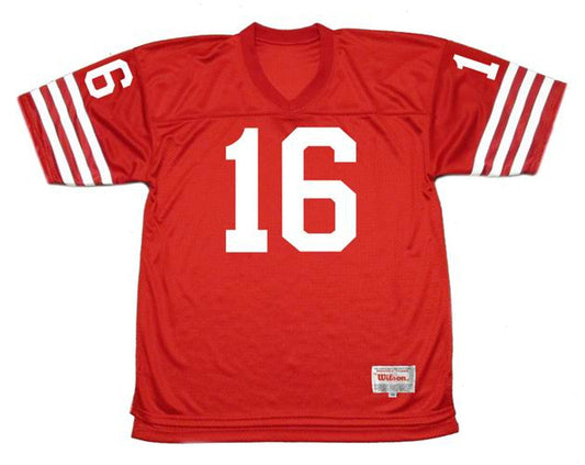 San Francisco 49ers Jim Plunkett NFL jersey front view