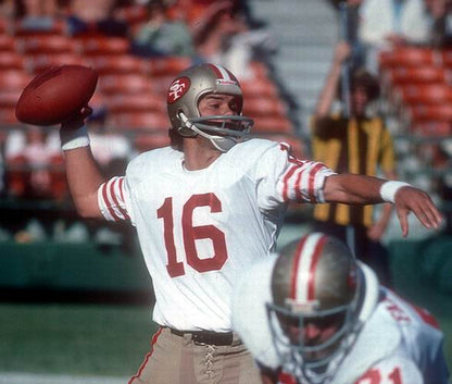 San Francisco 49ers Jim Plunkett NFL jersey front view