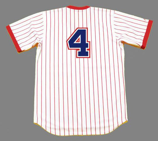Atlanta Braves Biff Pocoroba MLB jersey front view