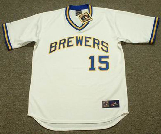 DP MB Milwaukee 1975 Home Throwback Baseball Stitched Jersey, Vintage Baseball Jersey, Retro Sewn Jersey