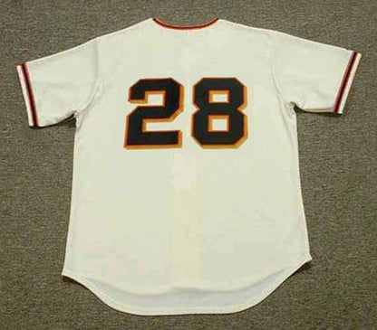 BPS SFG 2014 Home Throwback Baseball Stitched Jersey, Vintage Baseball Jersey, Retro Sewn Jersey