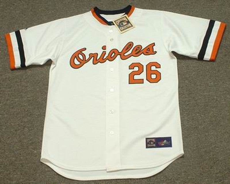 Baltimore Orioles Boog Powell Cooperstown MLB jersey front view
