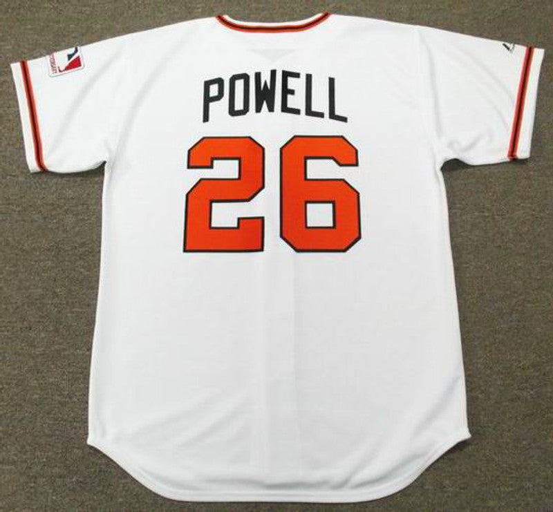 Baltimore Orioles Boog Powell Cooperstown MLB jersey front view