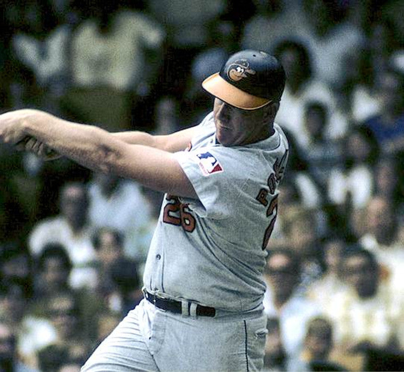 Baltimore Orioles Boog Powell Cooperstown MLB jersey front view