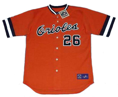 Baltimore Orioles Boog Powell Cooperstown MLB jersey front view