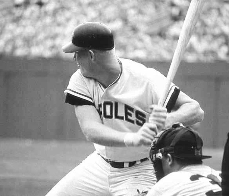 Baltimore Orioles Boog Powell Cooperstown MLB jersey front view