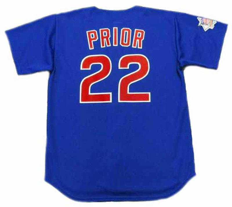 Chicago Cubs Mark Prior MLB jersey front view