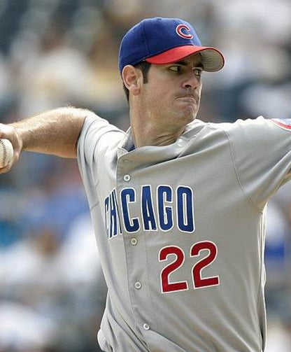 Chicago Cubs Mark Prior MLB jersey front view